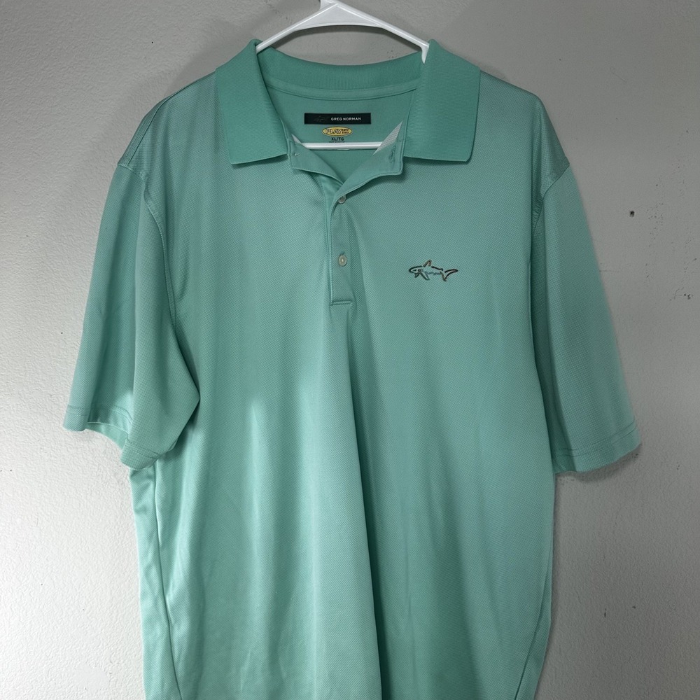 Greg norman Play Dry Fit Mens Golf Shirt polo gray size‎ Xl